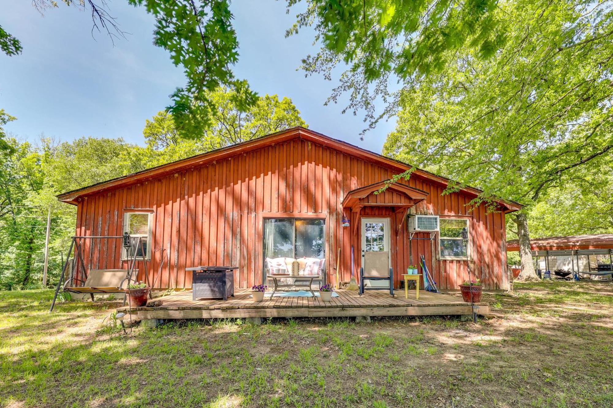 Rural Arkansas Vacation Rental With Lake Access Scranton Exterior foto