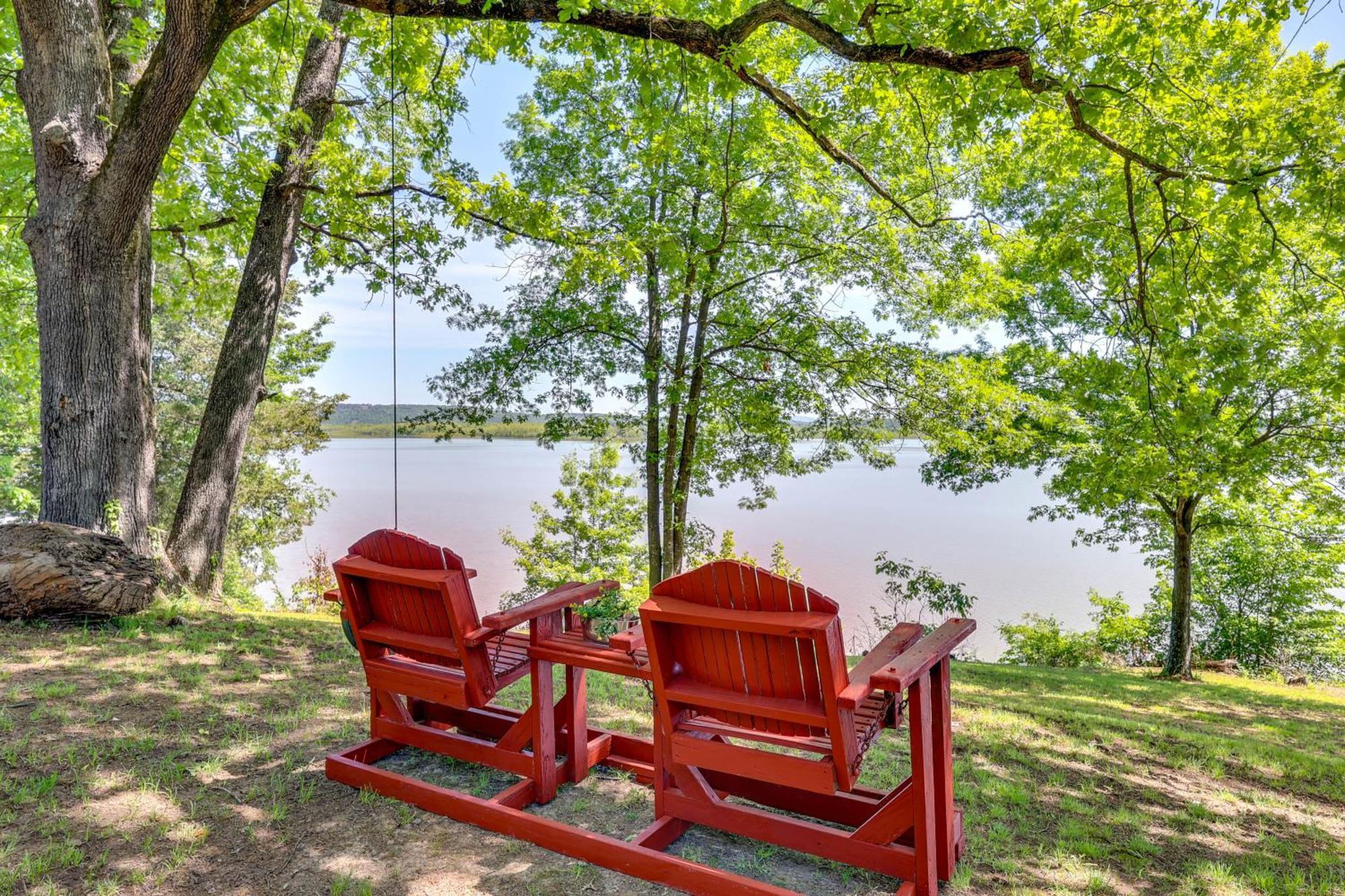 Rural Arkansas Vacation Rental With Lake Access Scranton Exterior foto